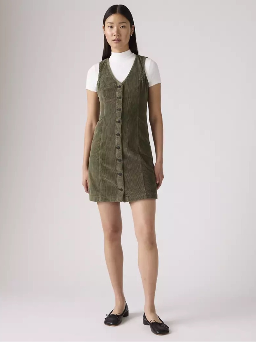 Levi’s - Vianna Vest Dress - Ivy Green